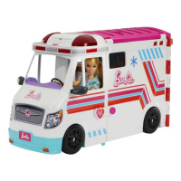 Barbie Ambulance Mobilní klinika set MATTEL doktorka karavan