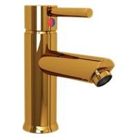 SHUMEE Koupelnová umyvadlová vodovodní baterie zlatá 130 × 176 mm