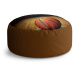 Sablio Taburet Circle Basketball: 40x50 cm