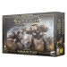 Games Workshop Horus Heresy: Warhound Titans with Ursus Claws and Melta Lances