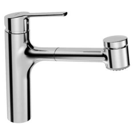 Hansa Ronda dřezová baterie s vytahovací sprškou chrom 03382273