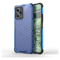 Pouzdro Honeycomb pro Xiaomi Redmi Note 12 5G / Poco X5 5G pancéřové hybridní pouzdro modré barv