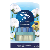 Ambi Pur Elektrický Osvěžovač Vzduchu S Náhradní Náplní Ambi Pur Cotton, 20ml