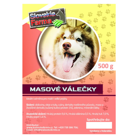 Masové válečky 500 g Slovakia Farma