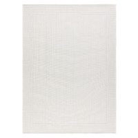 Dywany Łuszczów Kusový koberec Timo 5979 White – na ven i na doma - 160x220 cm