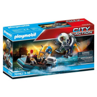 PLAYMOBIL City Action 70782 Policejní Jetpack Zatčení zloděje umění