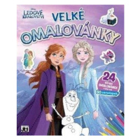 Ledové království - Velké omalovánky JIRI MODELS a. s.