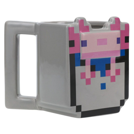 Hrnek 3D Minecraft - Axolotl PALADONE