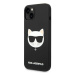 Karl Lagerfeld KLHMP14MSLCHBK hard silikonové pouzdro iPhone 14 PLUS 6.7" black Silicone Choupet