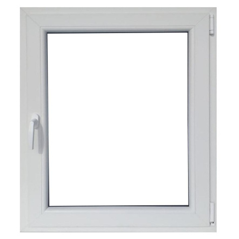 Okno pravé 80x100cm bílá BAUMAX