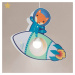 Elobra Raketové závěsné světlo Little Astronauts