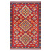 Hanse Home Collection koberce Kusový koberec Cappuccino 105875 Peso Red Blue - 160x235 cm