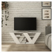 Kalune Design TV stolek PIPRALLA 110 cm bílý