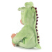 Panenka v kostýmu Krokodýl MiniKiss Croc Smoby zelený se zvukem polibku s měkkým tělíčkem od 12 