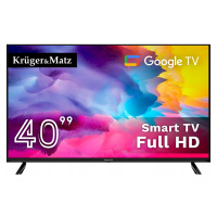 Kruger&Matz 40 Fhd Google Tv DVB-T2/T/C H.265 Hevc