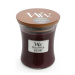 Vonná svíčka WoodWick malá - Black Cherry 7 cm x 8 cm 85 g