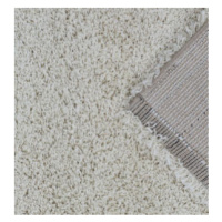 Kusový koberec Shaggy Plus 903 Cream 60x115 cm