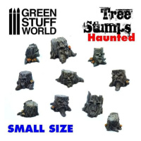 Dekorace Green Stuff World: Haunted Tree Stumps