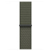 Apple Watch 42/41/40/38mm piniově zelený provlékací sportovní řemínek
