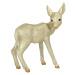 Dekoria Figurka Golden Fawn 30x16x37 cm, 30x16x37 cm