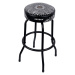 Ortega Bar Stool 30" White Kaleidoscope