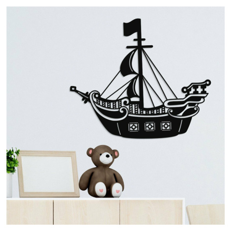 Nálepka na zeď pro chlapce - Pirátská loď DUBLEZ
