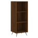 vidaXL Skříň highboard hnědý dub 34,5 x 34 x 180 cm kompozitní dřevo