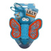 EBI COOCKOO LILLY gumová hračka pro psy 27×20×7,5cm oranžový motýl