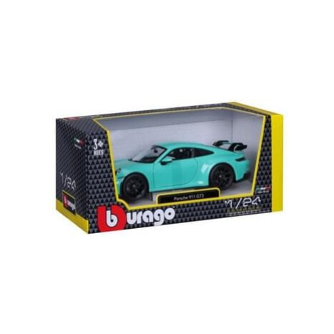 Bburago 1:24 Plus Porsche 911 GT3 Mint Green Orbico