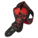 Perri's Leathers 7669 Polyester Red Skulls