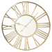 KARE Design Nástěnné hodiny Giant - zlaté, Ø80 cm