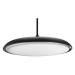 LED Závěsné svítidlo AZzardo Saturnia 40 3000K black AZ2753 30W 1800lm 3000K IP20 40cm černé