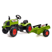 FALK traktor 1012B Baby Claas Axo s vlečkou