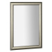 SAPHO VALERIA zrcadlo v dřevěném rámu 580x780, platina NL393