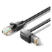 Vention Cat.6 UTP Upward Right Angle Ethernet Patch Cable 2M Black