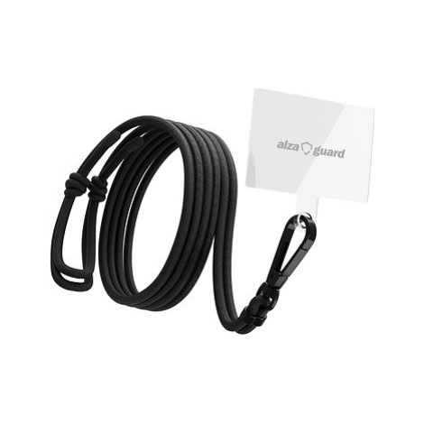 AlzaGuard Universal Phone Lanyard černá