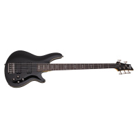 Schecter Omen 5, Rosewood Fingerboard - Gloss Black