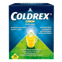 COLDREX Horký nápoj citron prášek pro roztok 14 sáčků