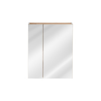 ArtCom Zrcadlová skříňka CAPRI Oak 843 | 80 cm Capri | dub zlatý: Horní zrcadlová skříňka 843 - 