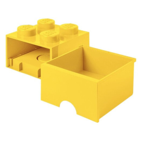 Úložný box LEGO, s šuplíkem, malý (4), žlutá - 40051732 SmartLife