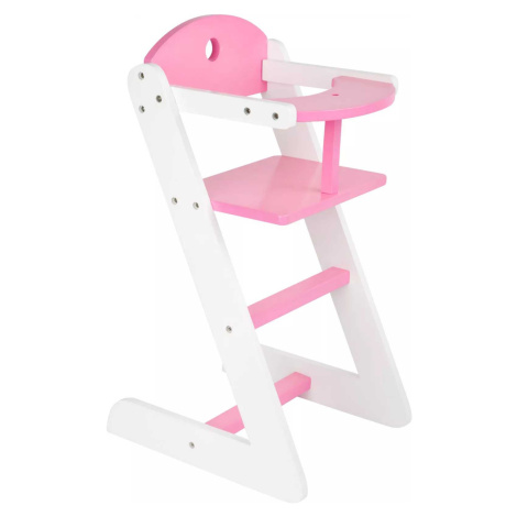 small foot Dřevěná jídelní židlička pro panenku dream