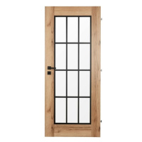 Interiérové dveře Naturel Zaria pravé 70 cm dub natura ZARIA5CPLDN70P