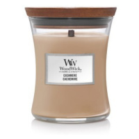 Vonná svíčka WoodWick střední - Cashmere