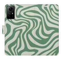 iSaprio Flip pouzdro Zebra Green 02 pro Xiaomi Redmi Note 12S