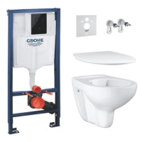 Závěsný wc set do lehkých stěn / předstěnový Grohe Bau Ceramic SIKOBGRSET2