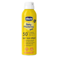 CHICCO Sprej dětský na opalování 360° SPF50+ 150ml