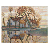 Mondrian, Piet - Obrazová reprodukce Farm near Duivendrecht, (40 x 30 cm)