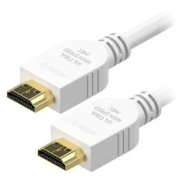 AlzaPower Core Premium HDMI 2.1 High Speed 8K 1.5m bílý