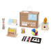 Sada naučných hraček pro miminka 0–6 měsíců - edukativní box