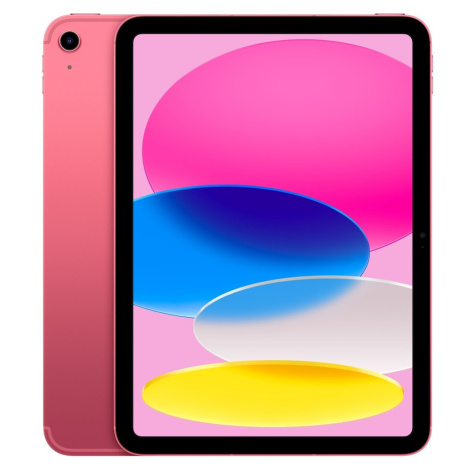 Apple iPad 10.9 (2022) 256GB Wi-Fi + Cellular Pink MQ6W3FD/A Růžová